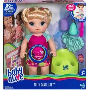 Baby Alive Potty Dance Baby: Blonde Hair